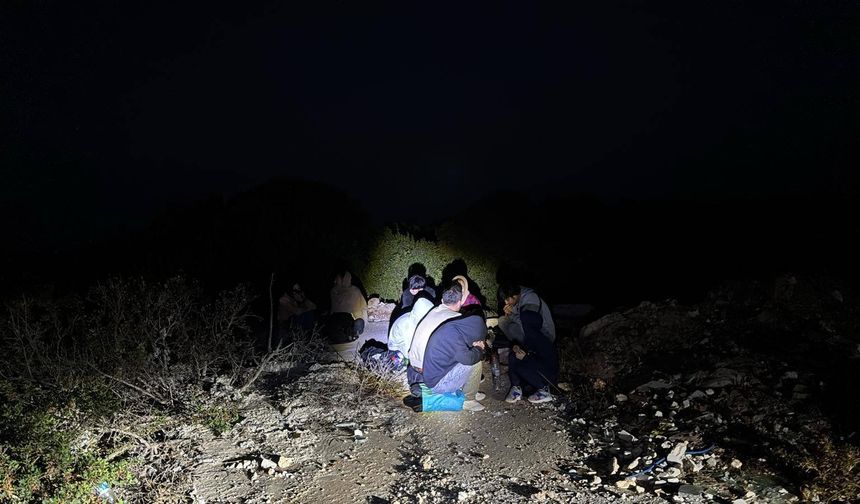 Didim'de 23 düzensiz göçmen yakalandı!