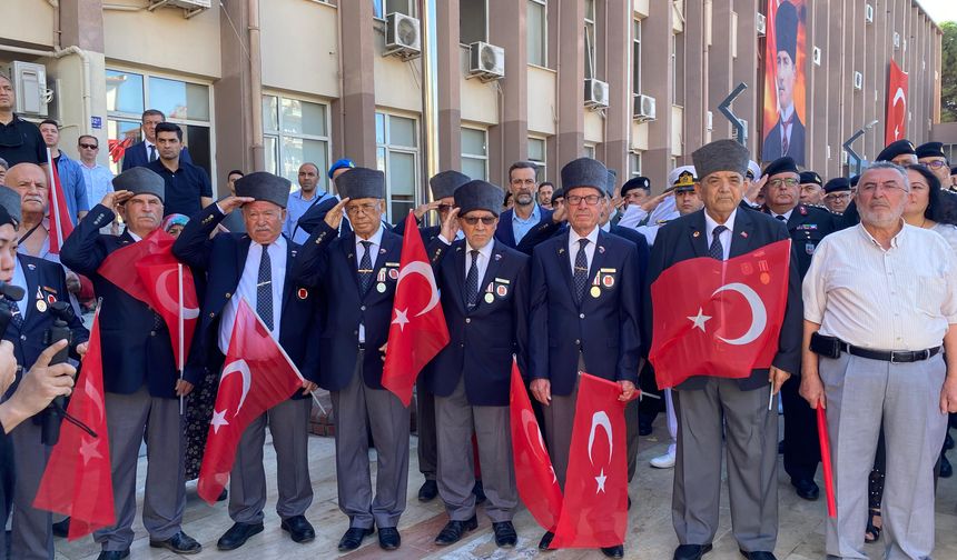 Aydın’da Gaziler Günü törenle kutlandı