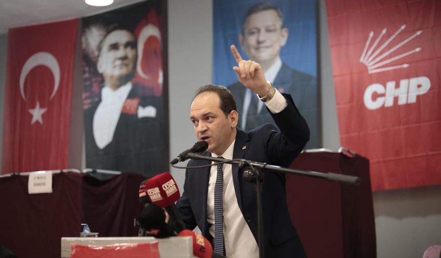 CHP Efeler İlçe Başkanı Kaan Erçetin oldu!