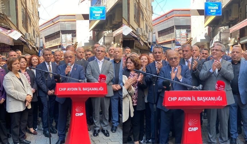 Hikmet Saatçı, CHP Aydın İl Başkanlığı'na adaylığını açıkladı