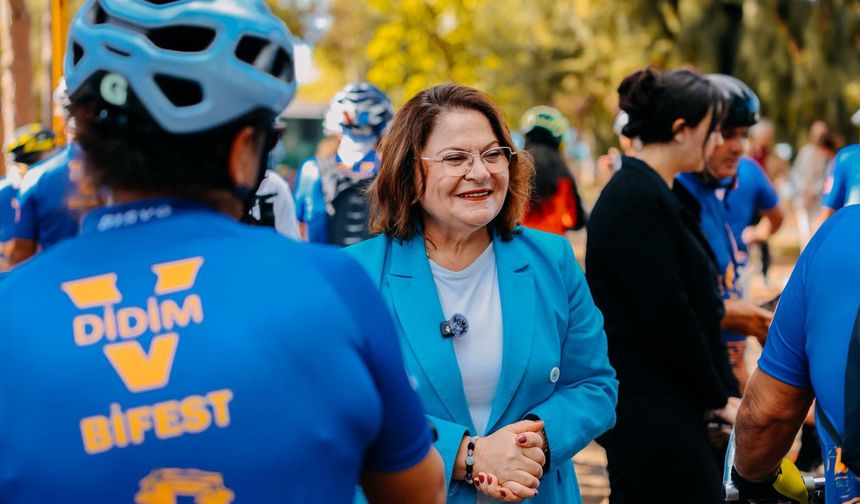 Başkan Gençay, Bisiklet Festivali'nin startını verdi