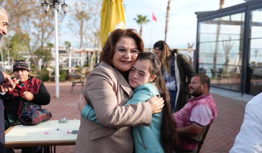 Başkan Hatice Gençay'dan anlamlı buluşma