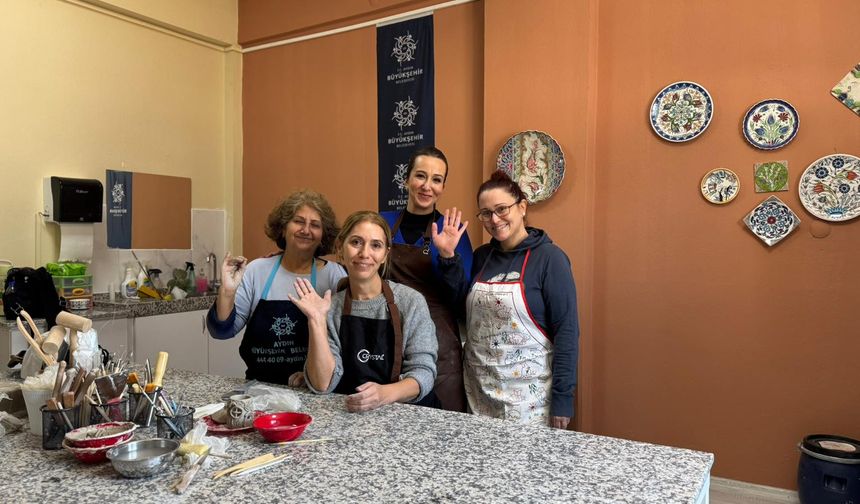 Aydın Büyükşehir Belediyesi kadın yaşam atölyesi hizmete açıldı