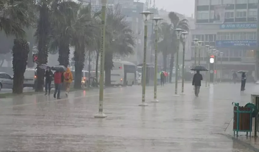 Aydın dikkat! Sağanak yağış geri dönüyor