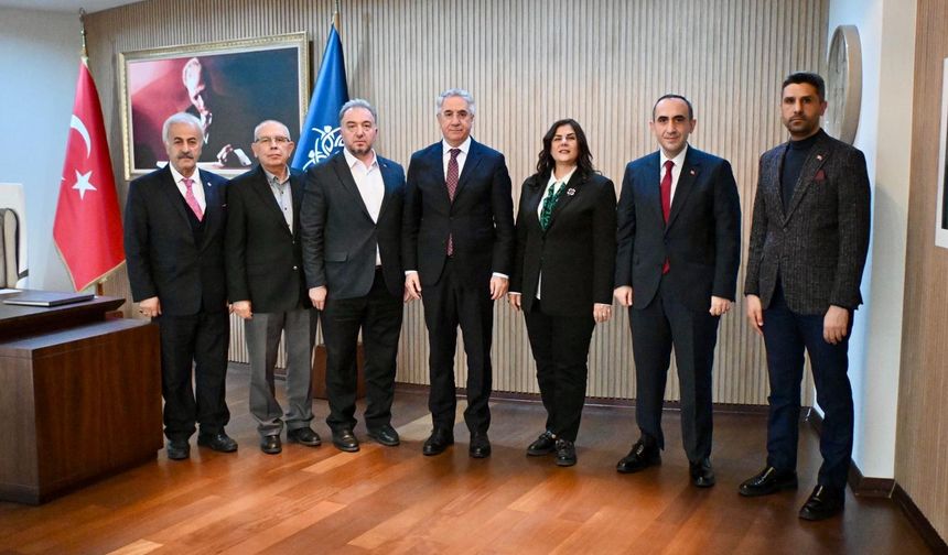 AK Parti MKYK Üyesi Yanılmaz'dan Çerçioğlu'na ziyaret