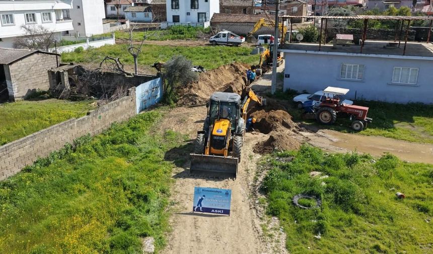Başkan Çerçioğlu Yenipazar'da altyapı yatırımlarını sürdürüyor.