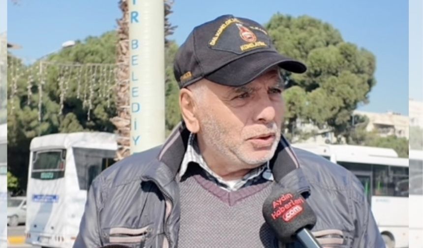 Aydınlı bir vatandaş: "Ömer Günel'le uğraşacaklarına emeklilerle uğraşsınlar"