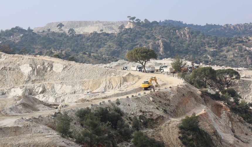 Söke'de yapılmak istenen maden için bilirkişi keşfi yapılacak!