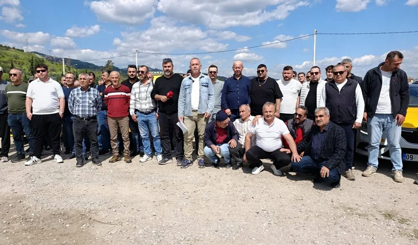 Aydın’da taksiciler kontak kapattı: “Bu şartlarda ayakta kalmamız mümkün değil!”