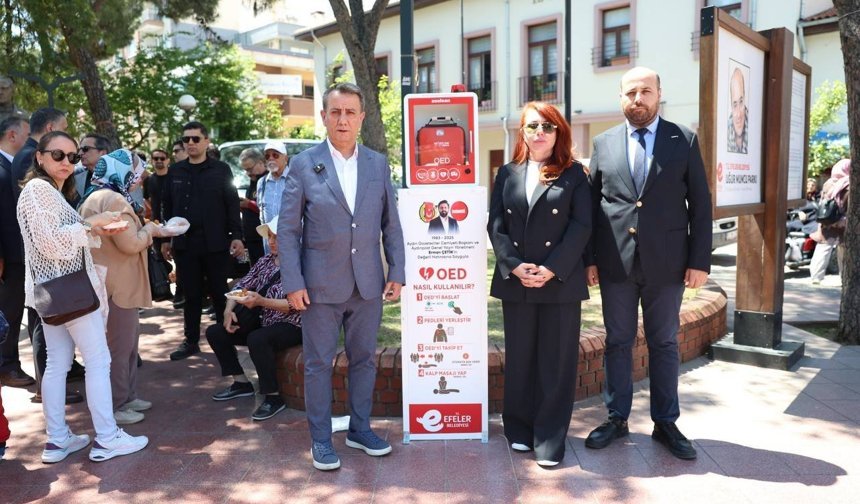 Gazeteci Erman Çetin için anlamlı miras: Kentte OED cihazları tanıtıldı!