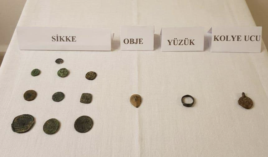 Aydın'da tarihi eser kaçakçıları yakalandı