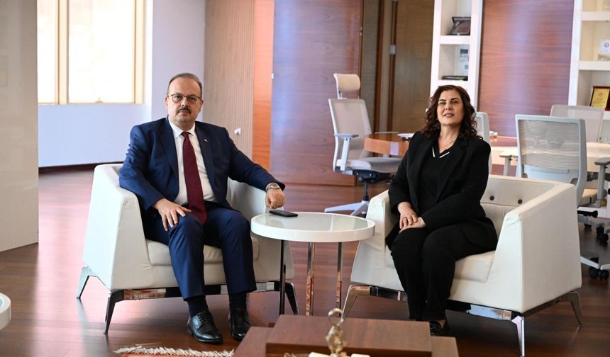 Başkan Çerçioğlu'na Canbolat'tan ziyaret