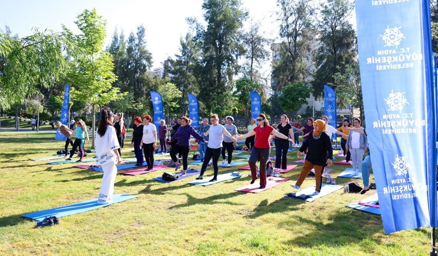 Başkan Çerçioğlu'nun çalışmaları ile Aydınlılar sağlıklı yaşamla buluşuyor
