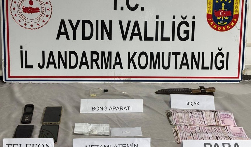 Çine’de uyuşturucu operasyonu: 3 şüpheli suçüstü yakalandı