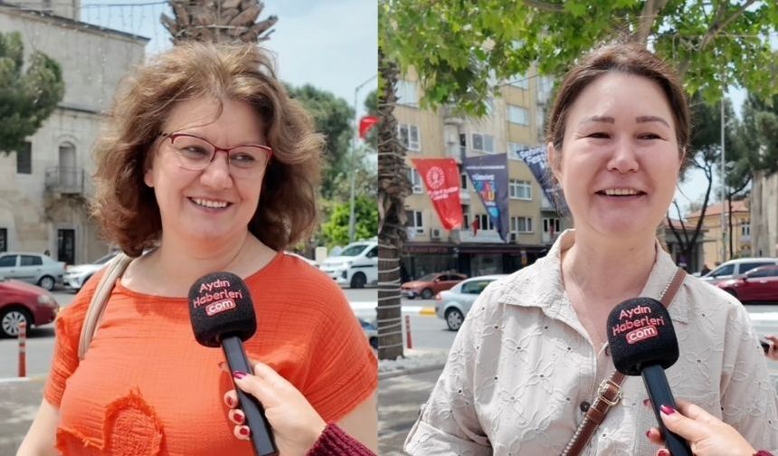 Aydın'da annelere mikrofon uzattık! "Anneler günü kutlu olsun"