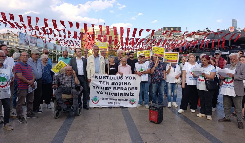Emeklilerden ülke genelinde eylem: “İnsanca yaşam hakkımızı haykırıyoruz!”