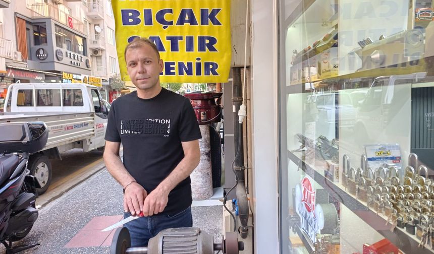 Sabahlara kadar süren bıçak bileme kültürü artık yok!