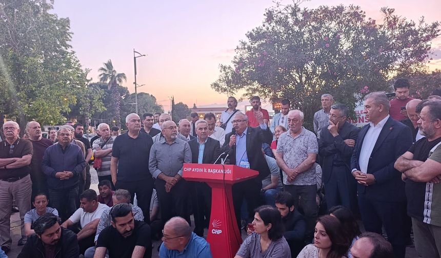 CHP’deki mutlak butlan kararına Aydın’dan tepki!