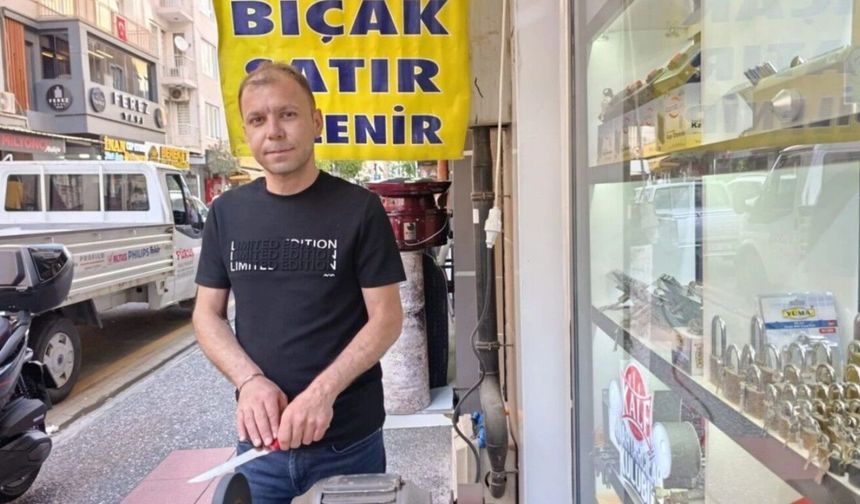 Sabahlara kadar süren bıçak bileme kültürü artık yok!