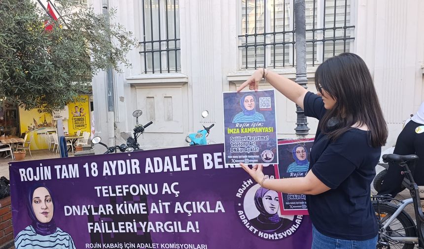 ‘Rojin İçin Adalet’ çağrısı büyüyor