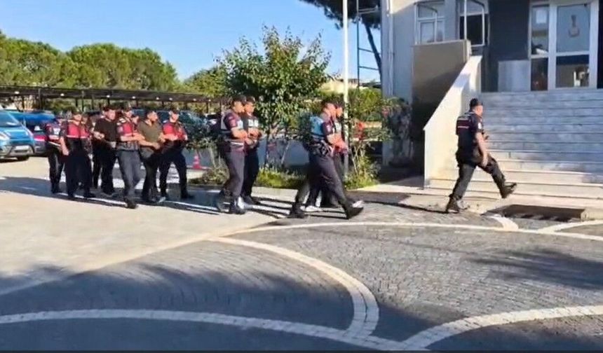 Didim’de düğünde havaya ateş açan 6 şüpheli yakalandı