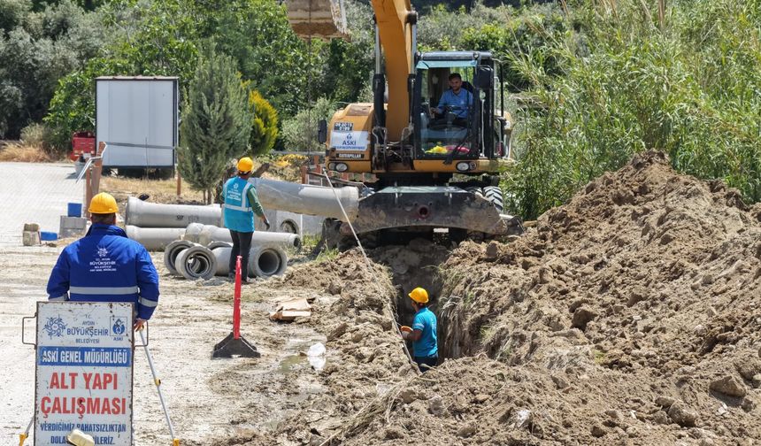 Başkan Çerçioğlu'ndan Davutlar'da altyapı yatırımı