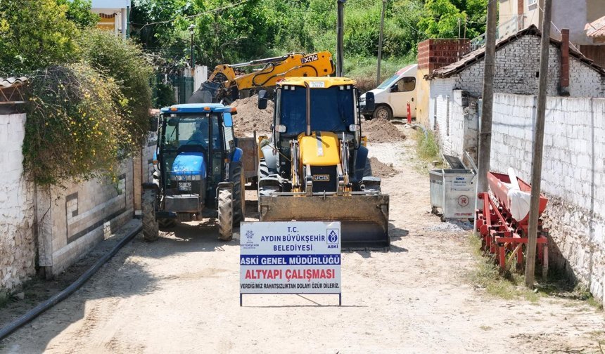 Başkan Çerçioğlu'ndan Koçarlı'da altyapı yatırımı
