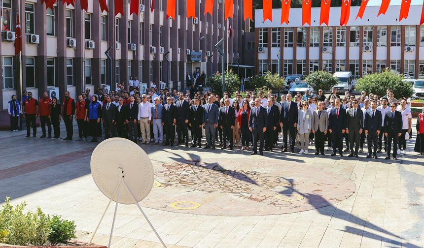 Aydın'da 19 Mayıs Atatürk’ü Anma, Gençlik ve Spor Bayramı törenle kutlandı