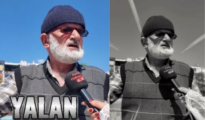 "Kim diyorsa ben haram yemedim yalan, yalan, yalan.." diyen vatandaş!
