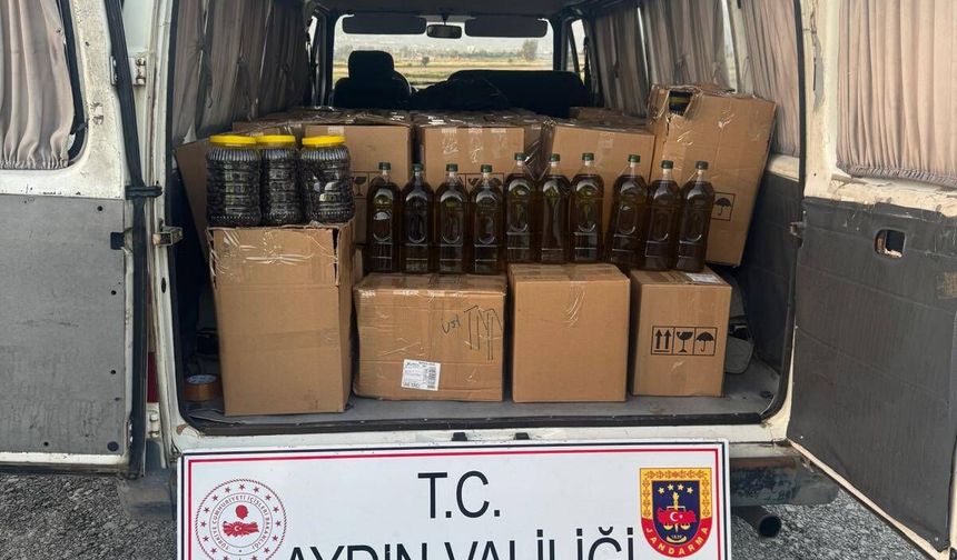 Köşk’te milyonluk sahte zeytinyağı operasyonu