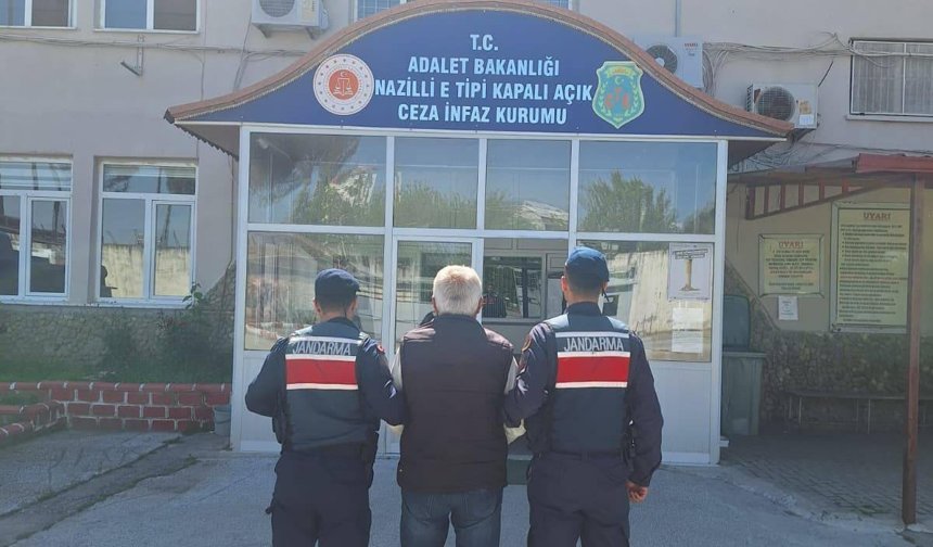 30 yıl hapis cezası bulunan hükümlü Bozdoğan’da yakalandı