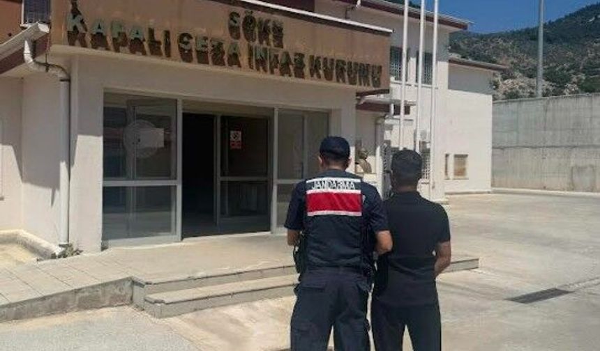 Söke'de aranan şahıs yakalandı
