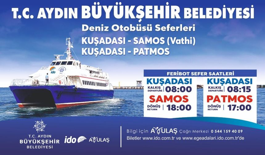 Başkan Çerçioğlu'nun öncülüğünde Ege'nin iki yakası birbirine bağlanıyor