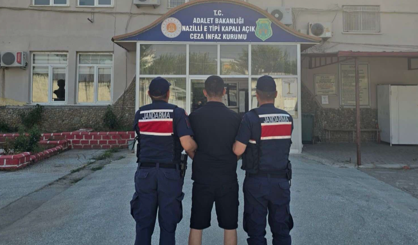 Yasaklı madde suçundan aranan hükümlü Nazilli'de yakalandı