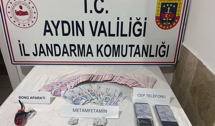 Nazilli’de şüpheliye suçüstü: Metamfetamin ele geçirildi