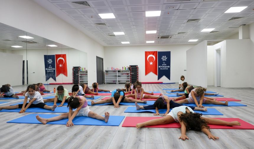 Başkan Çerçioğlu'ndan çocuklara ücretsiz jimnastik eğitimi