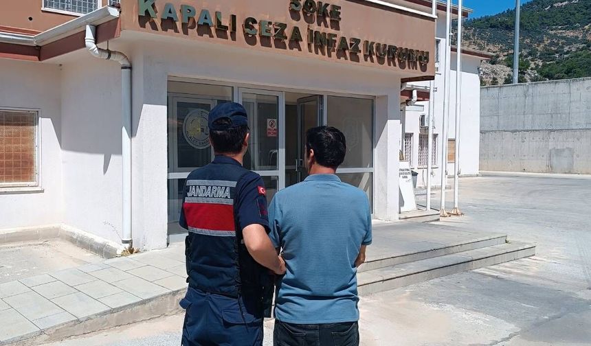 Söke'de kesinleşmiş hapis cezası bulunan şahıs yakalandı