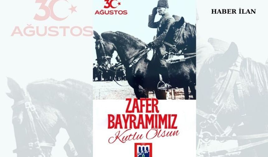 AYTO'DAN 30 Ağustos Zafer Bayamı mesajı
