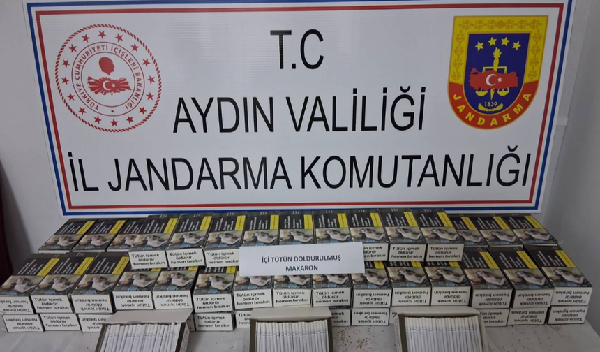 Selahatin Tüneli'nde 20.000 adet kaçak makaron ele geçirildi