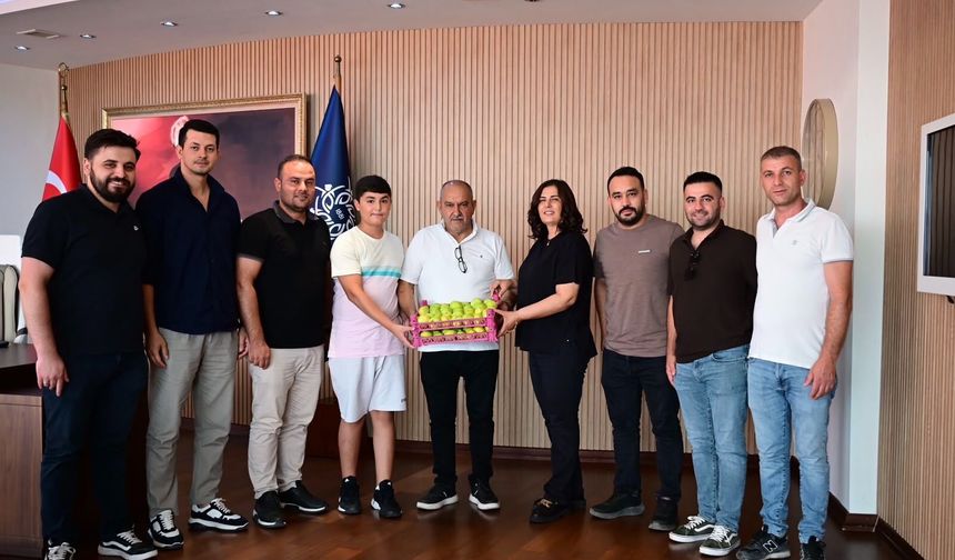 Başkan Çerçioğlu'na Köşk Esnaf ve Sanatkarlar Odası'ndan ziyaret