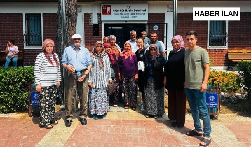 Başkan Çerçioğlu'nun ağız ve diş sağlığı hizmetleri Aydın'ın her noktasına ulaşıyor!