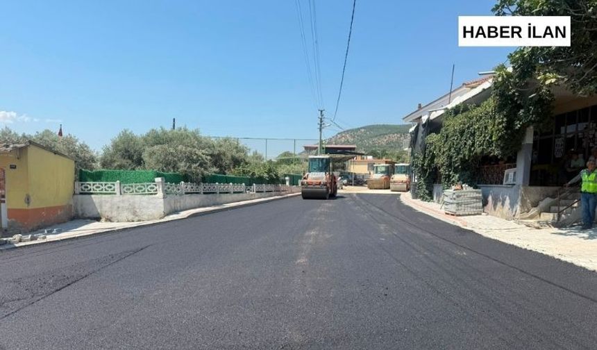 Başkan Çerçioğlu ulaşım altyapısını güçlendiren çalışmaları Aydın’ın dört bir yanında sürdürüyor