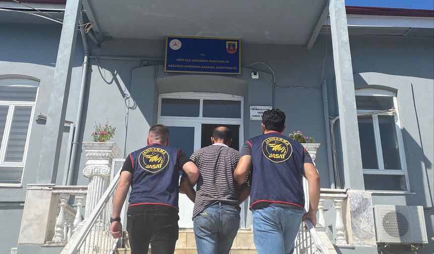 Söke'de hırsızlık suçundan aranan hükümlü cezaevine gönderildi