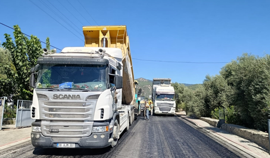 Başkan Çerçioğlu'ndan Aydın'ın dört bir yanında eş zamanlı yol yenileme çalışmaları