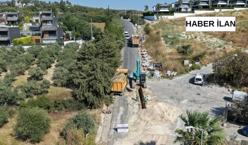 Başkan Çerçioğlu'ndan Kuşadası'nda altyapı yatırımı