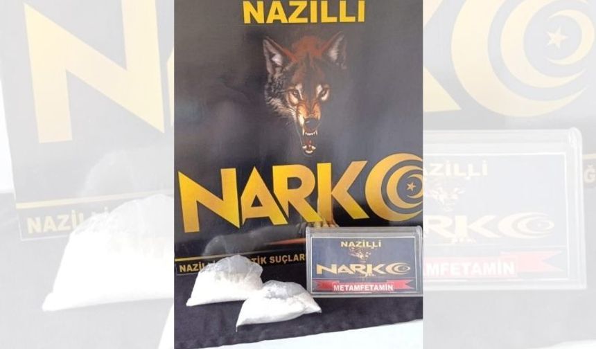 Nazilli’de 756 gram metamfetamin ele geçirildi!