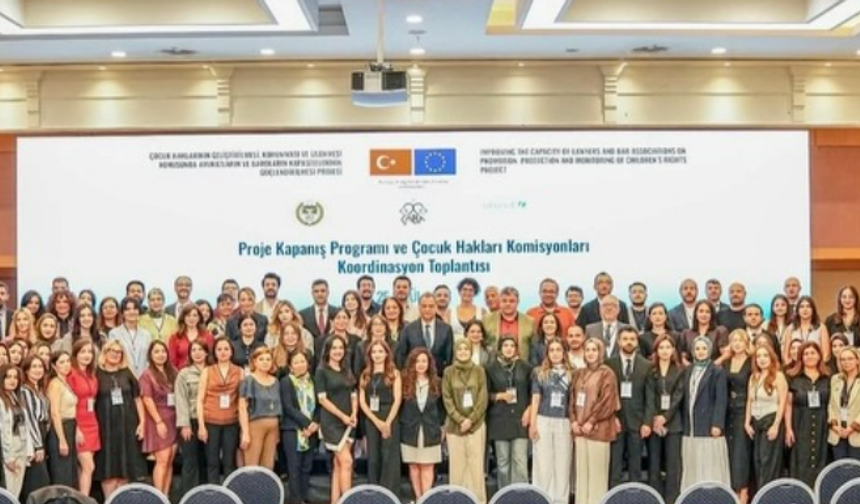 Aydın Barosu çocuk hakları için Ankara’daki programa katıldı