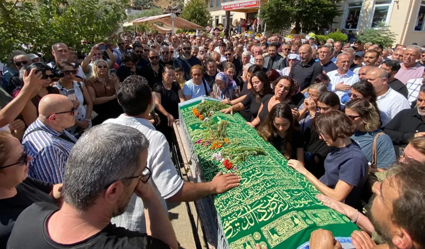 CHP Aydın eski İl Başkanı Ali Çankır, son yolculuğuna uğurlandı