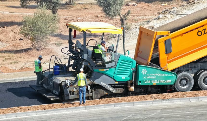 Başkan çerçioğlu Aydın'ın dört bir yanında ulaşım yatırımlarını sürdürüyor