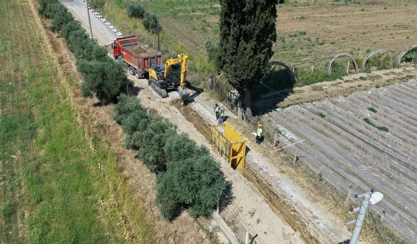 Başkan Çerçioğlu'nun çalışmalarıyla İncirliova'nın altyapısı yenileniyor